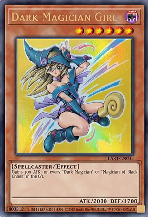 Dark Magician Girl: Lost Art Promos (V.2 - Ultra Rare)