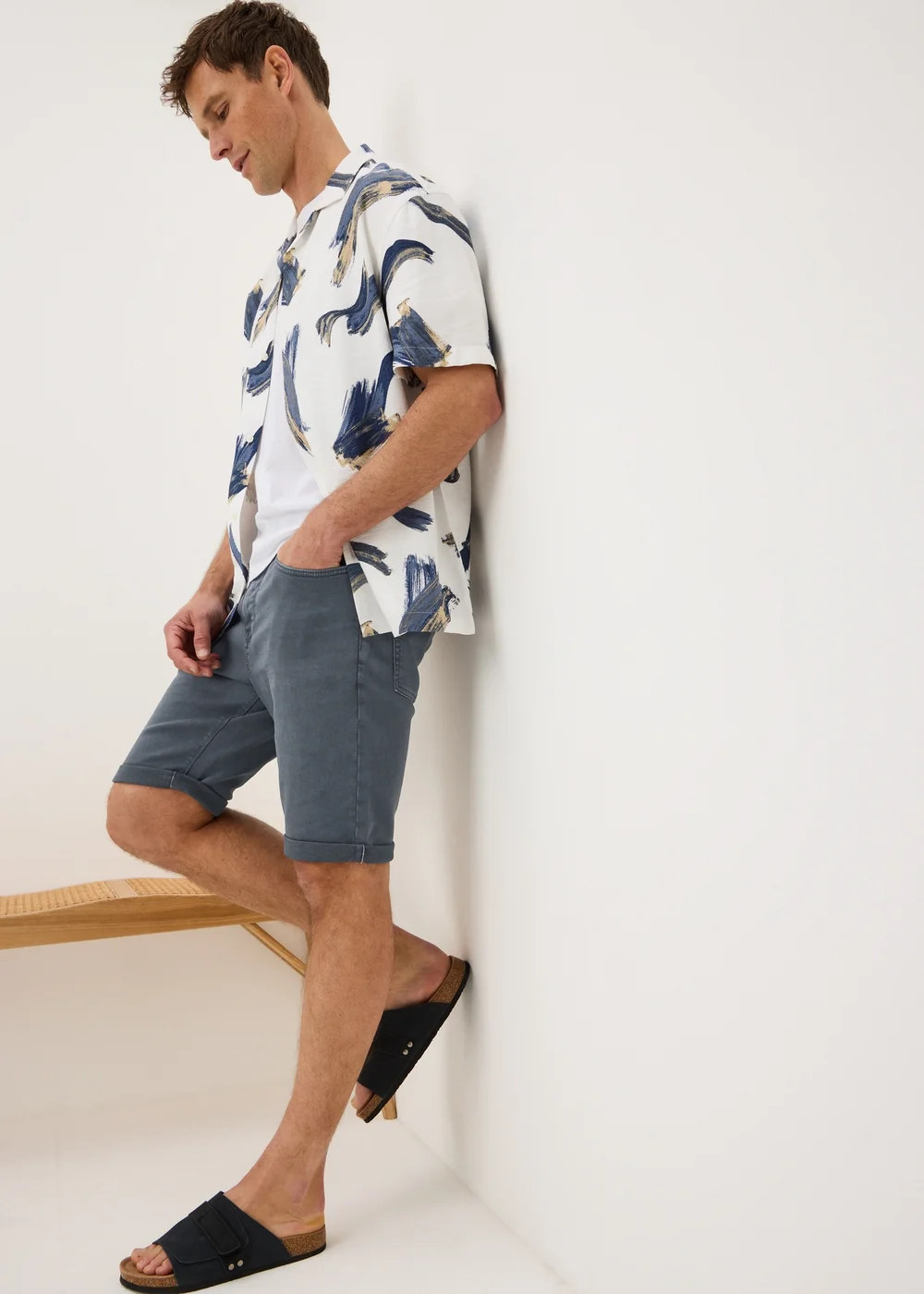 Men's Steel Slim Fit Shorts