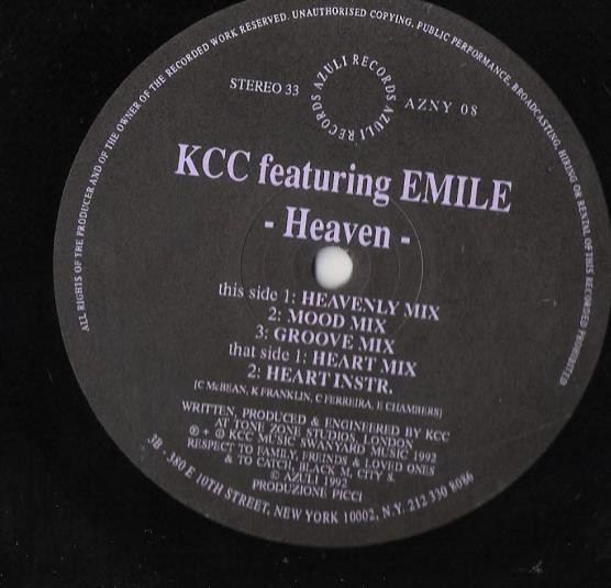 Kcc Featuring Emile Chambers - Heaven
