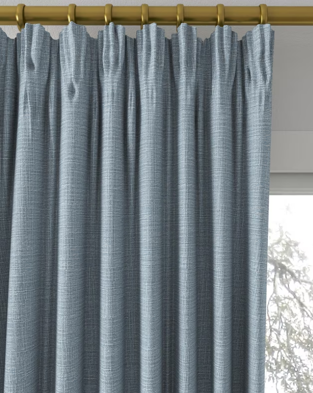 Designers Guild: Tangalle Made to Measure Curtains or Roman Blind (Ocean)
