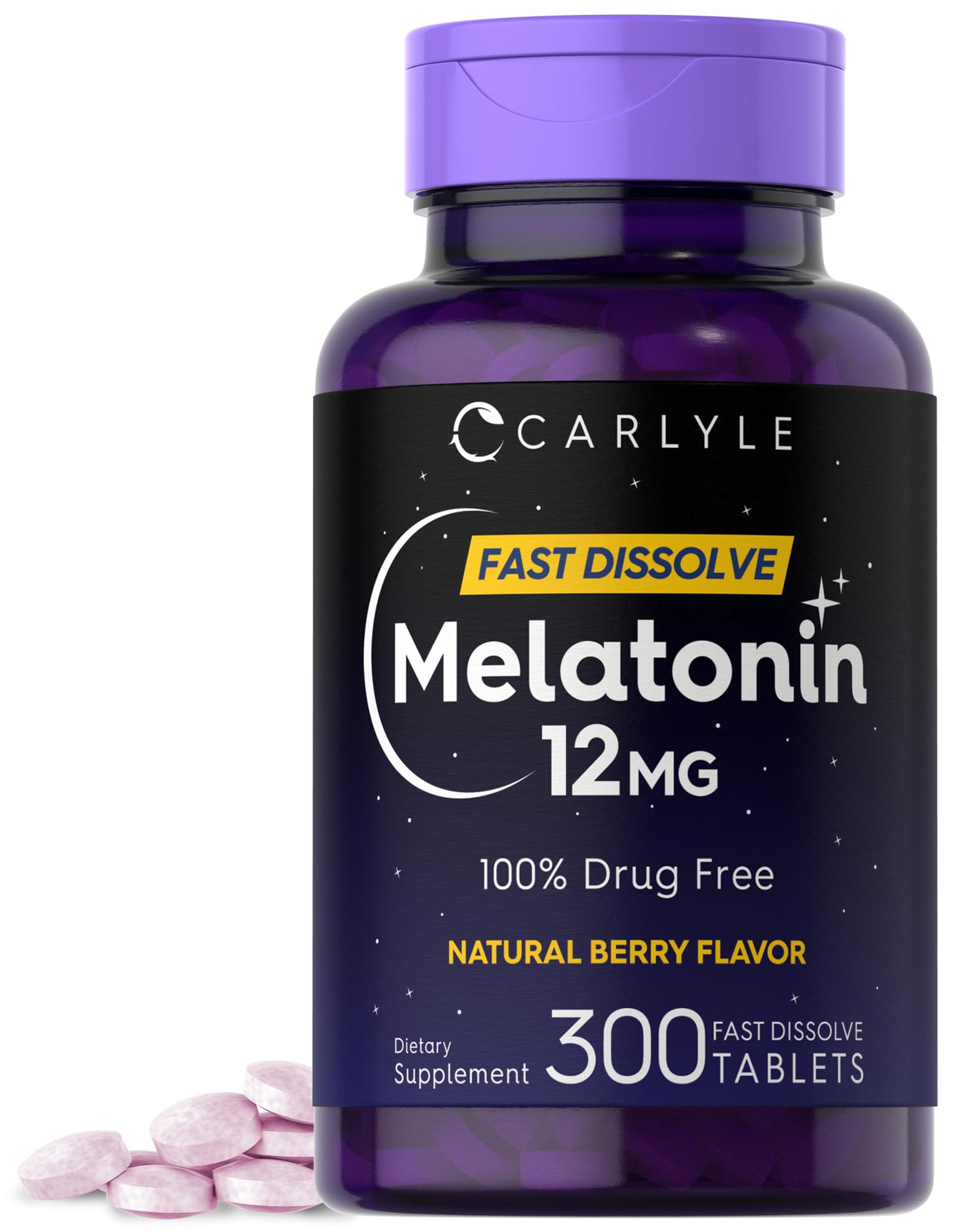 Carlyle Melatonin 12 mg Fast Dissolve