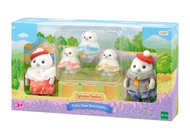 Fairy Snow Bird Family