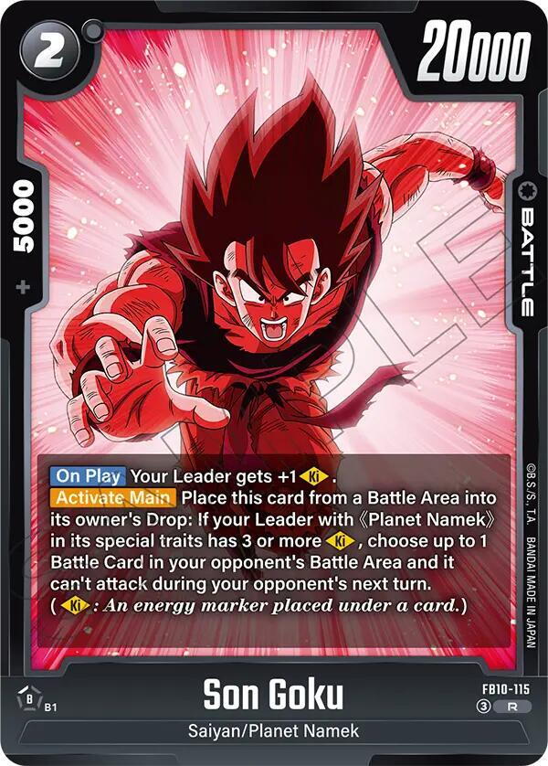 Son Goku (FB10-115) [Fusion World] (V.1 Rare)