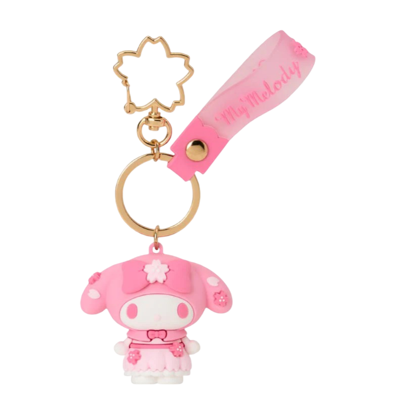 My Melody Signature Keychain (Sakura Petals Series)