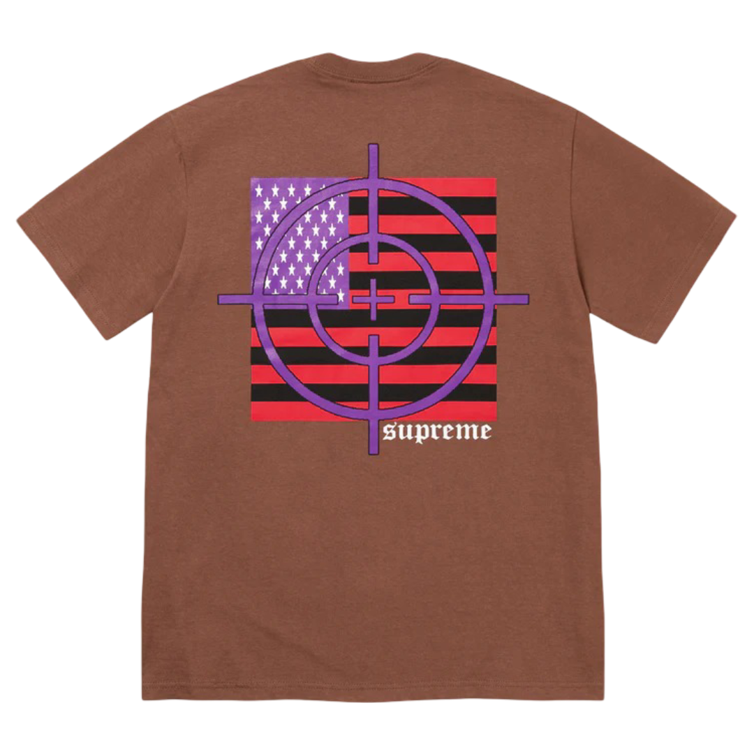 Target Tee (Brown)