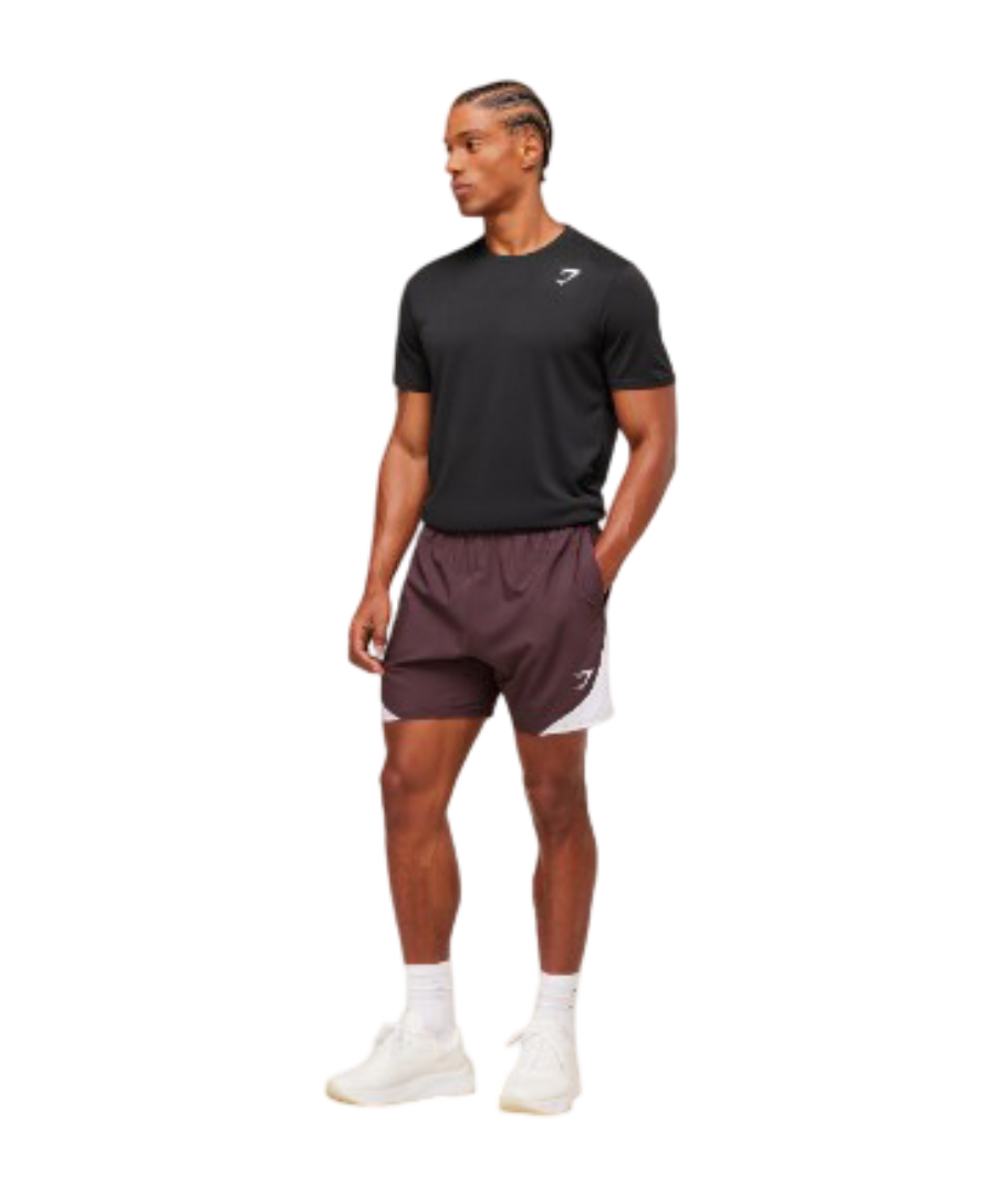 Arrival Block 6" Shorts (Cherry Purple)
