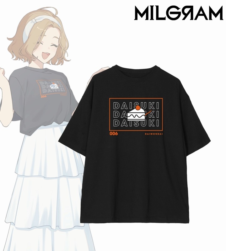 MILGRAM: Arti-Mate Big Silhouette T-Shirt - Mahiru (Free Size)