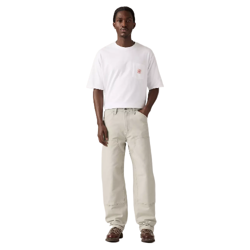 Levi's: 568 Loose Straight Double-Knee Carpenter Jeans (Clay London Fog - Grey)