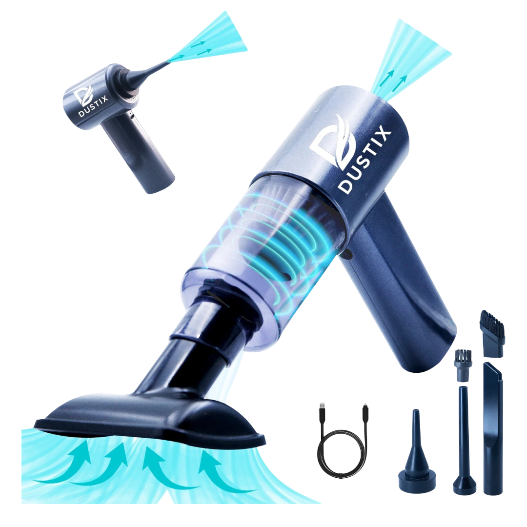 Dustix: Handheld Vacuum Cleaner Cordless (Navy)