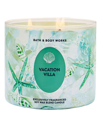 3-Wick Candle: Vacation Villa - 411g