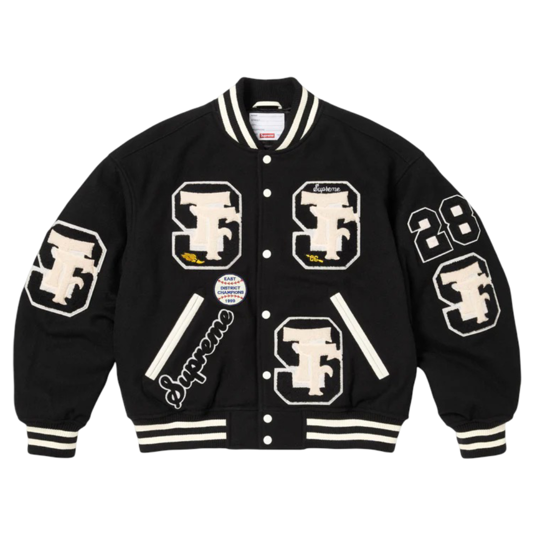 Drill Team Varsity Jacket (Black)