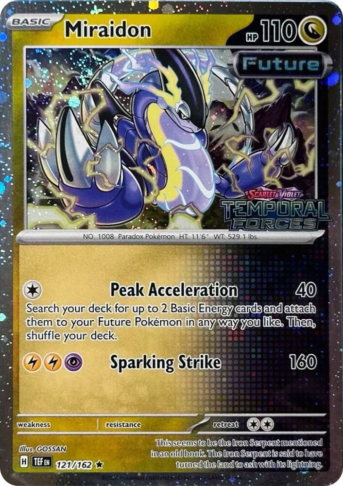Pokémon TCG: Mirsidon 121/162 (Cosmos Holo)