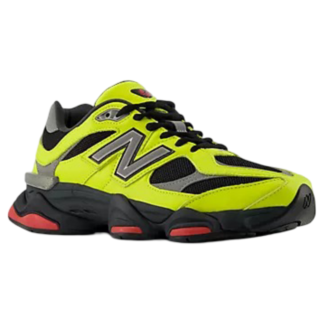 9060 Shoes (Tea Tree with Black & True Red)