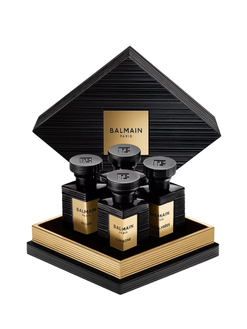 Balmain Beauty: Miniatures Deluxe Coffret Eau de Parfum Set 4 x 4ml