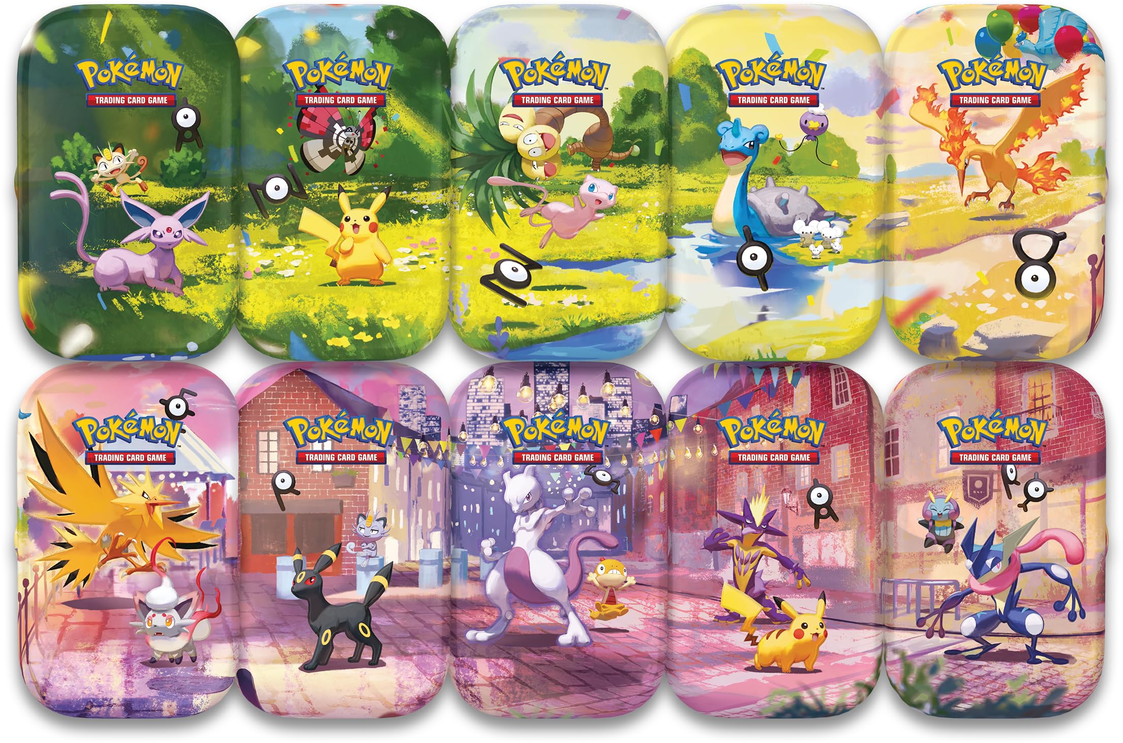 Pokémon TCG: 30th Celebration Mini Tin - Moltres (1 Sticker, 1 Picture Card & 2 Booster Packs)