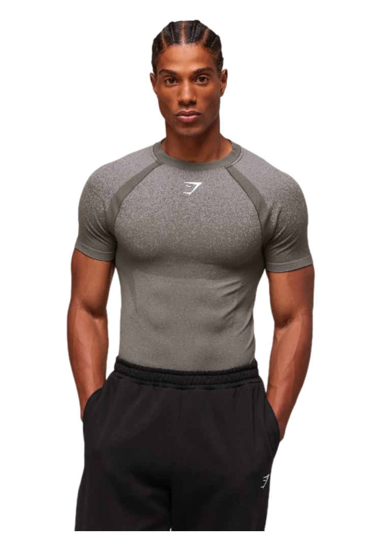 Shadow Seamless T Shirt (Meteor Grey)