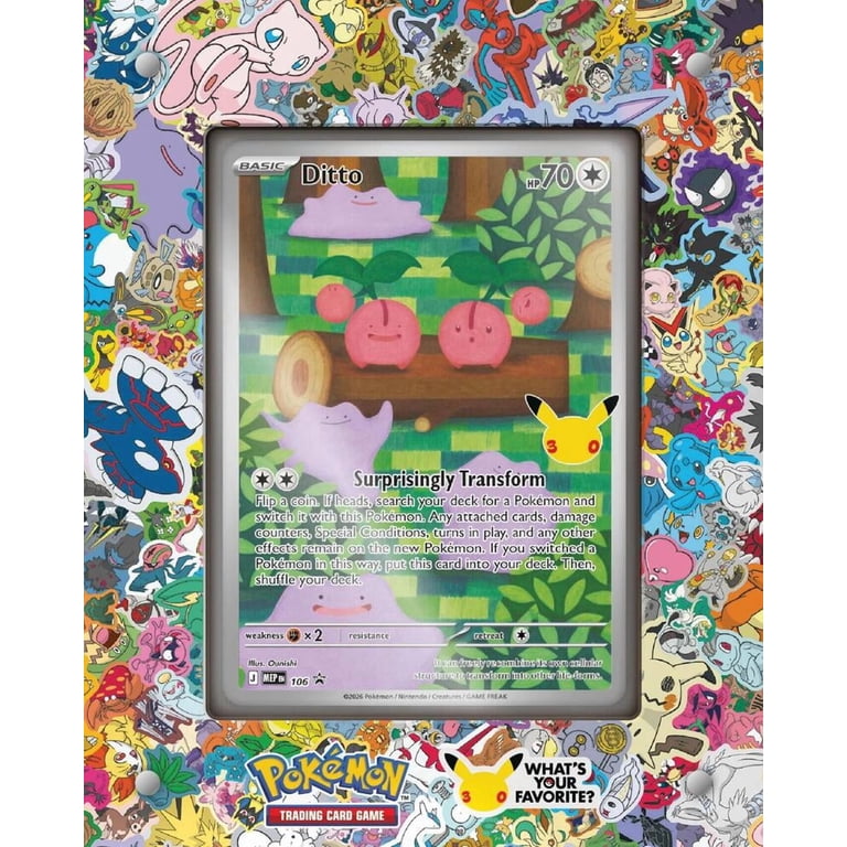 Pokémon TCG: Ditto #121 (30th Anniversary Art)