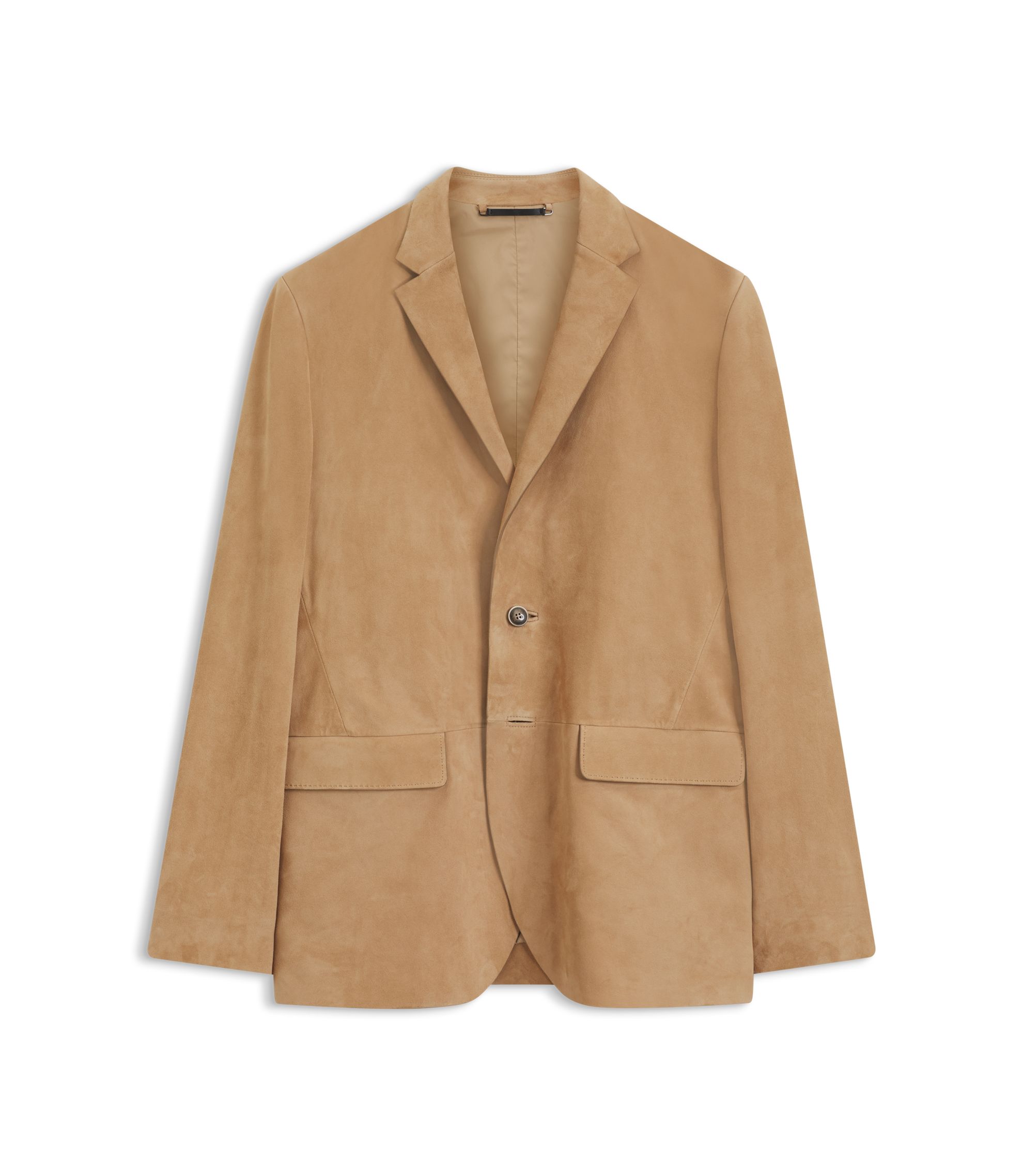 Women's Suede Blazer With AMF Stitching