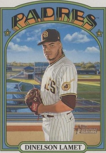 2021 Topps #418 Dinelson Lamet