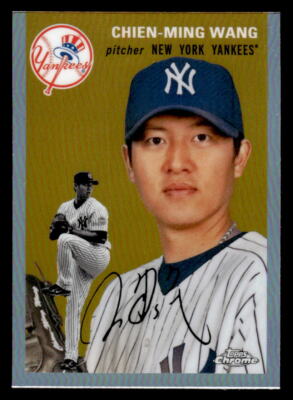 2023 Topps Chrome Platinum Anniversary #161 Chien-Ming Wang