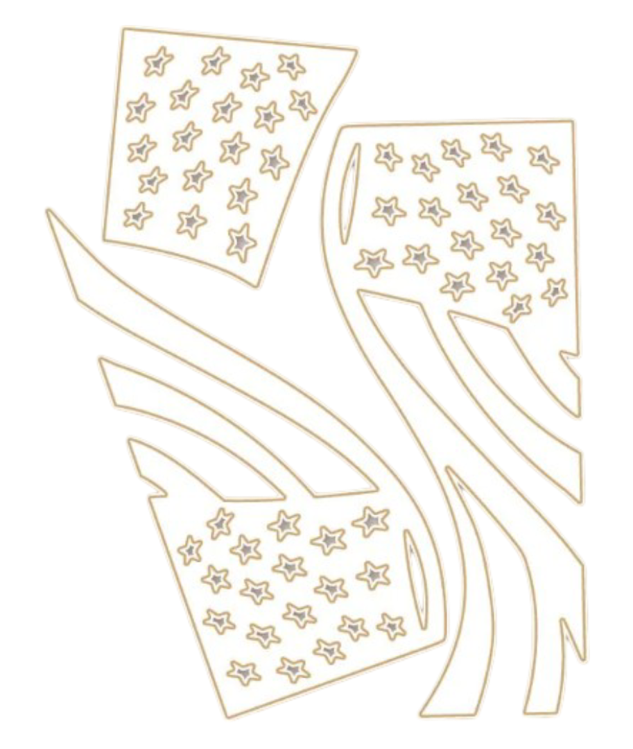 Wave The Flag Border Die