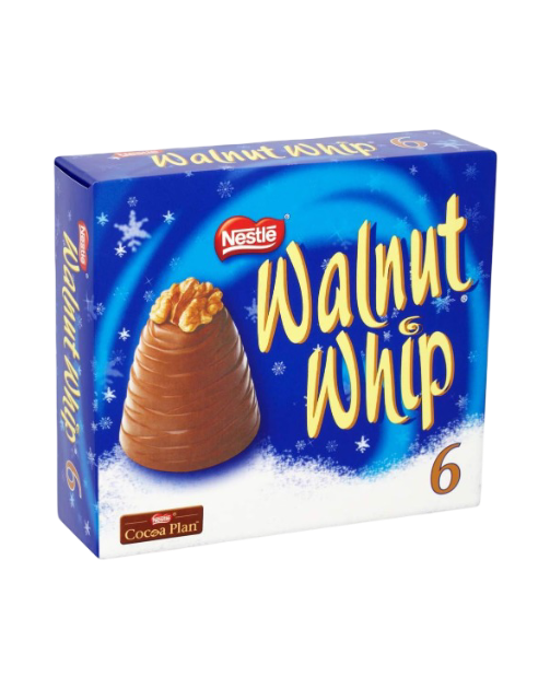 Walnut Whip: Milk Chocolate Multipack (Pack of 10)