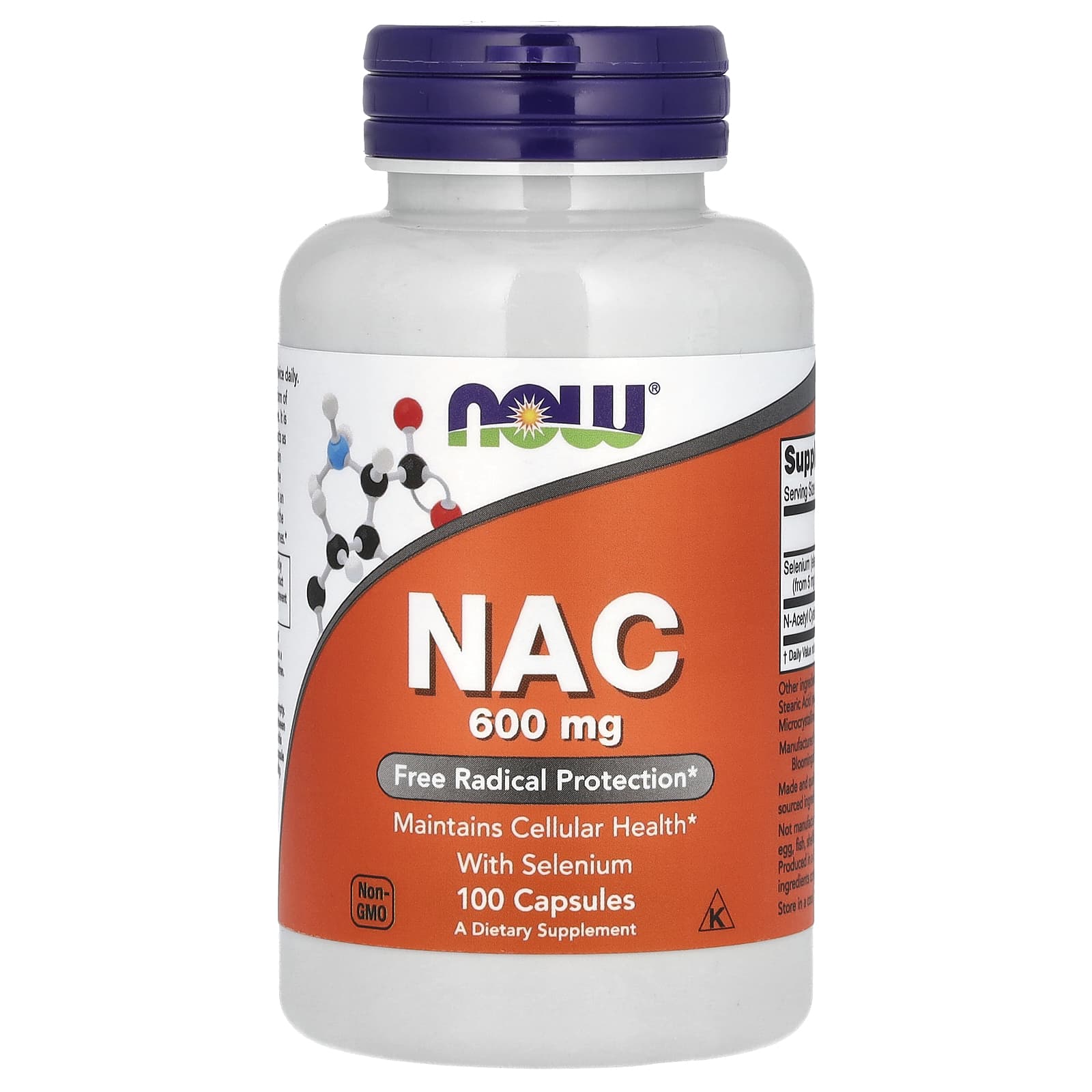 NOW Foods: NAC with Selenium (100 Capsules)