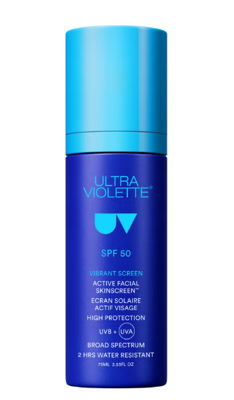 Ultra Violette: Vibrant Screen SPF 50 Active Facial SKINSCREEN - 75ml