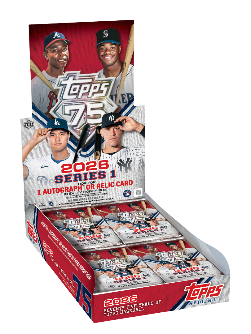 2026 Topps Baseball Series 1 - Hobby Box