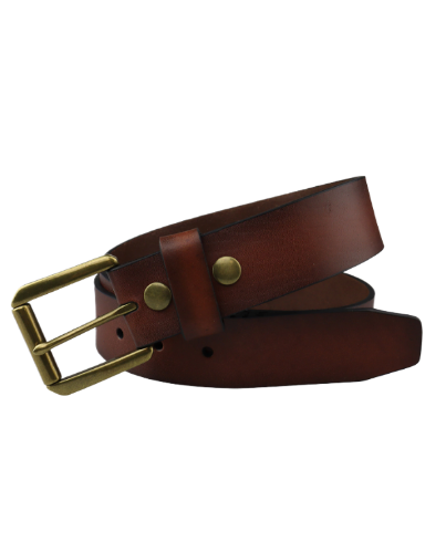 Wrangler: Burnished Leather Belt