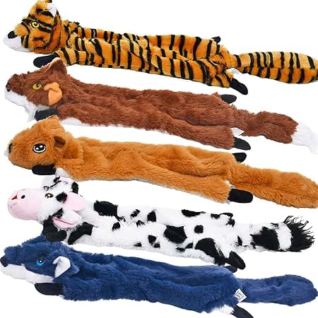 BoYoYo: 3 Pack No Stuffing Squeaky Dog Toy
