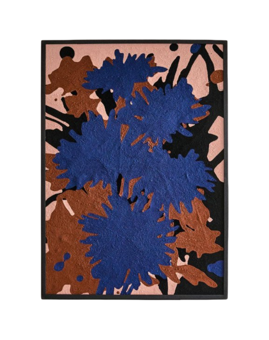 Floral Cotton Tapestry - Collagerie