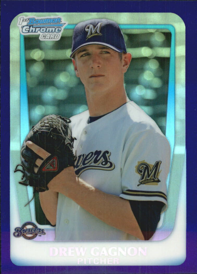 2011 Bowman Chrome Draft Prospects #BDPP34 Drew Gagnon