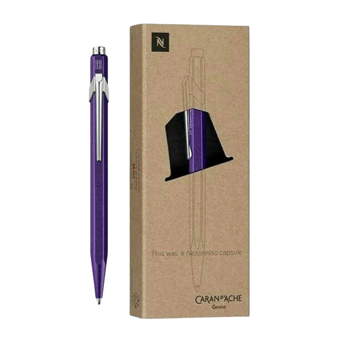 Caran d’Ache: Nespresso Ballpoint Pen (Metallic Blue)