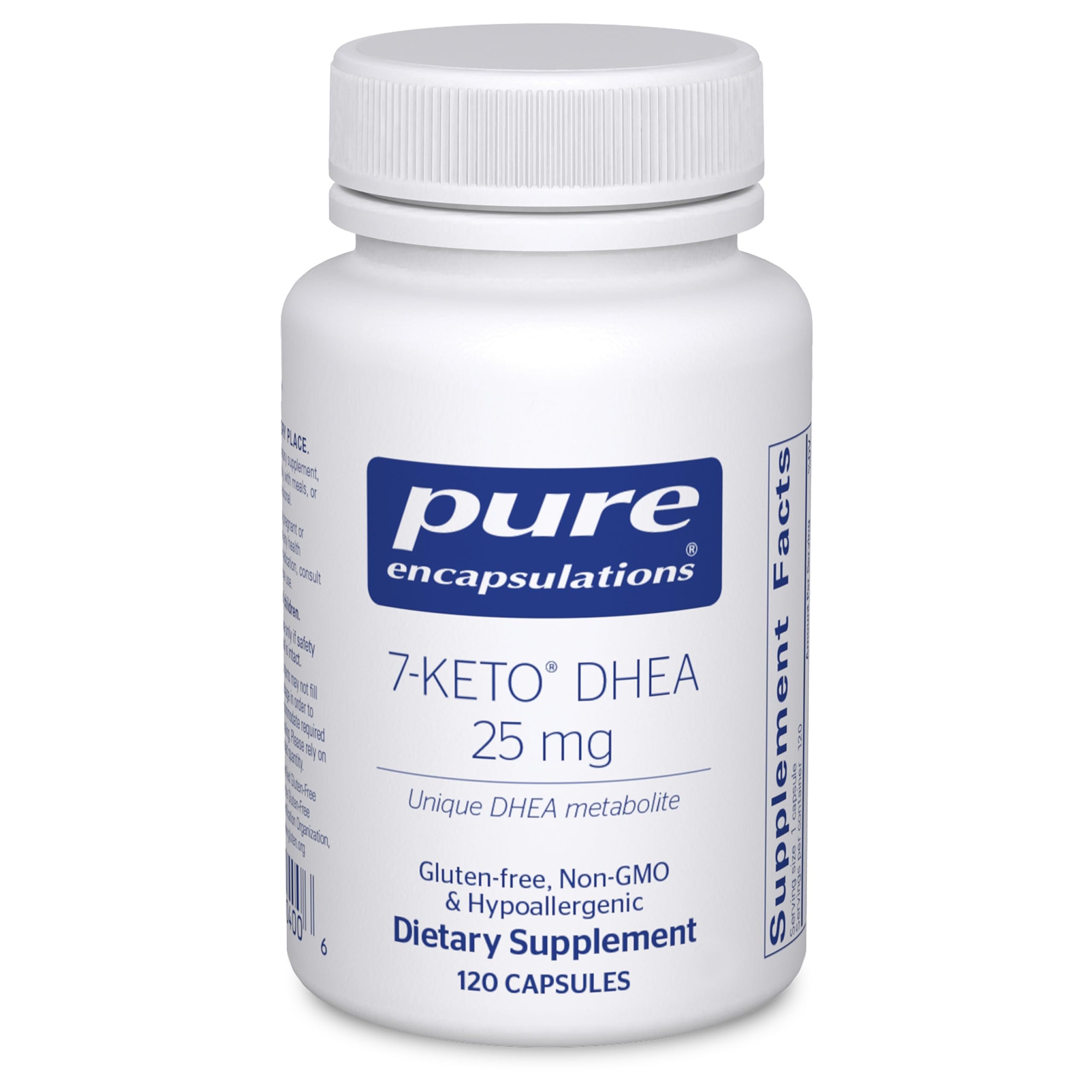 Pure Encapsulations: 7-Keto DHEA 25 mg (120 Capsules)