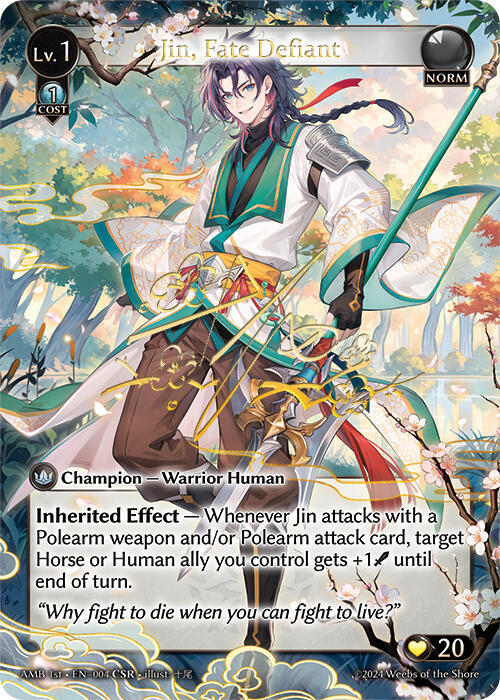 Jin Fate Defiant