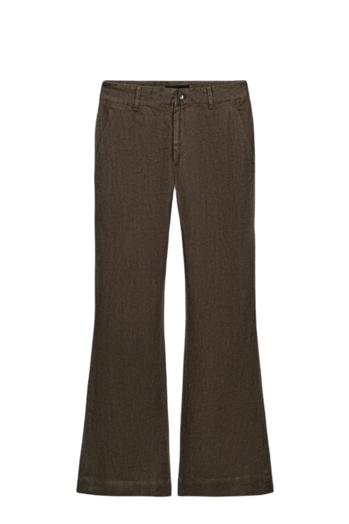Zw Collection: Flare Linen Pants