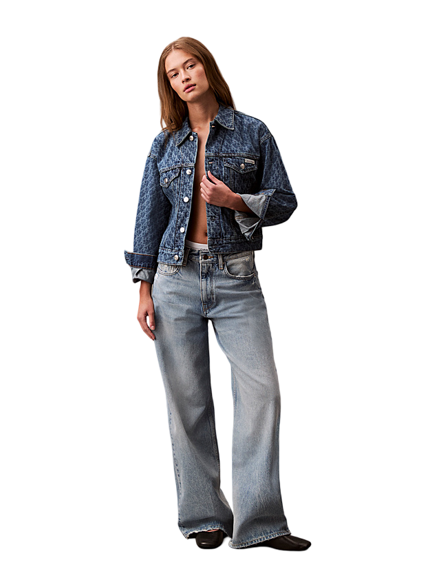 Women's 90's Logo Denim Jacket