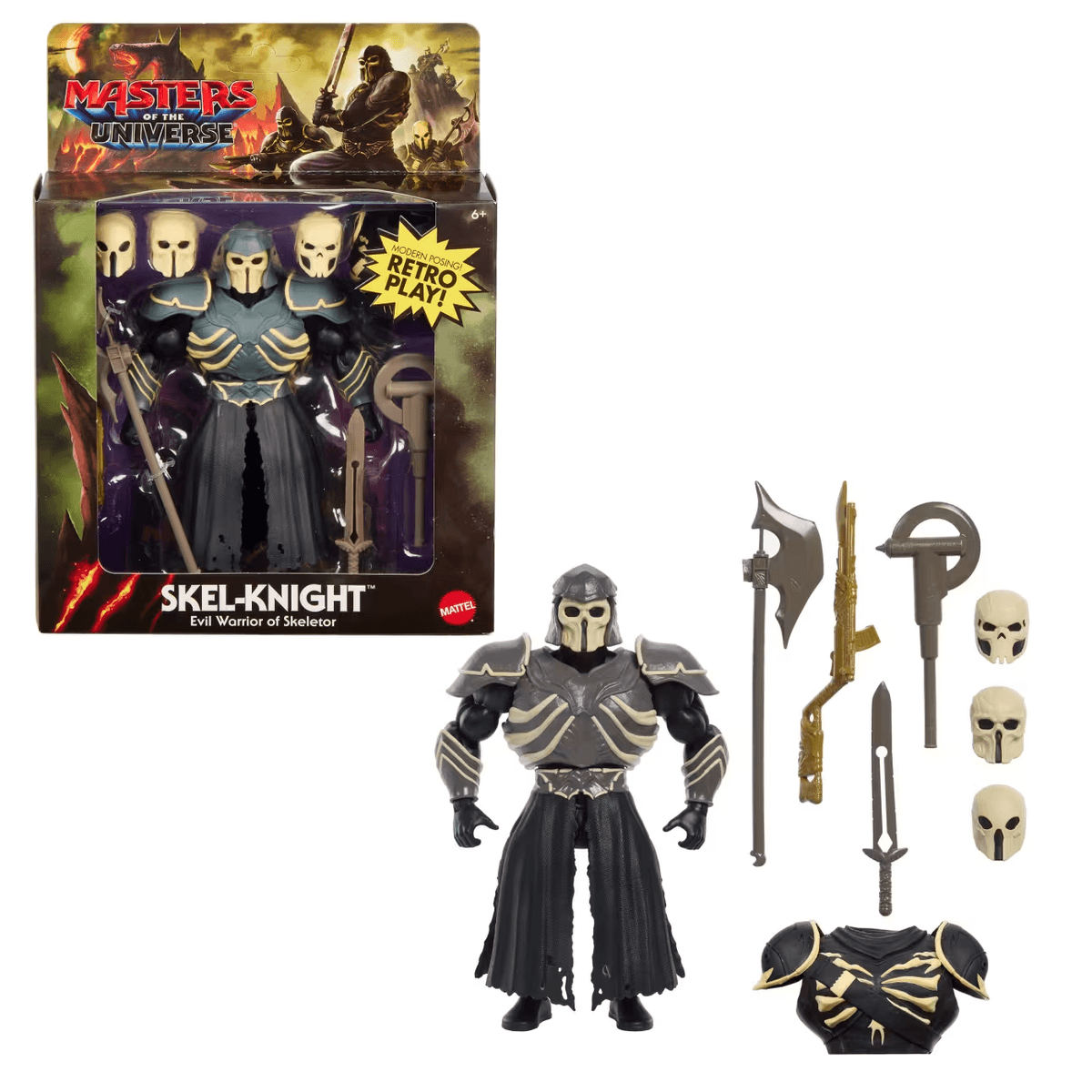 Masters of the Universe Origins Deluxe Skel-Knight (Skeletor Warrior)