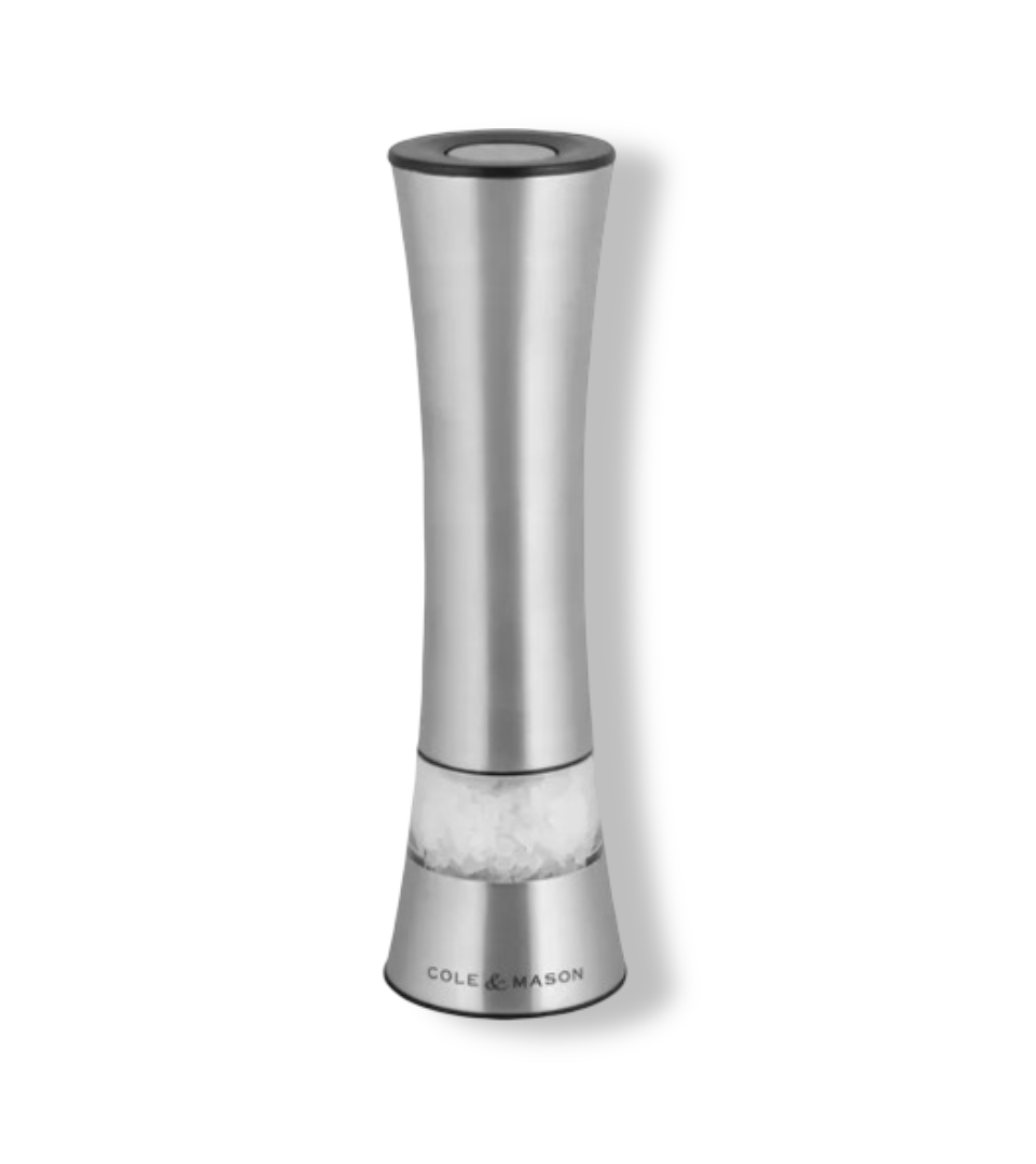 Cole & Mason Burford: Stainless Steel Electronic Mill