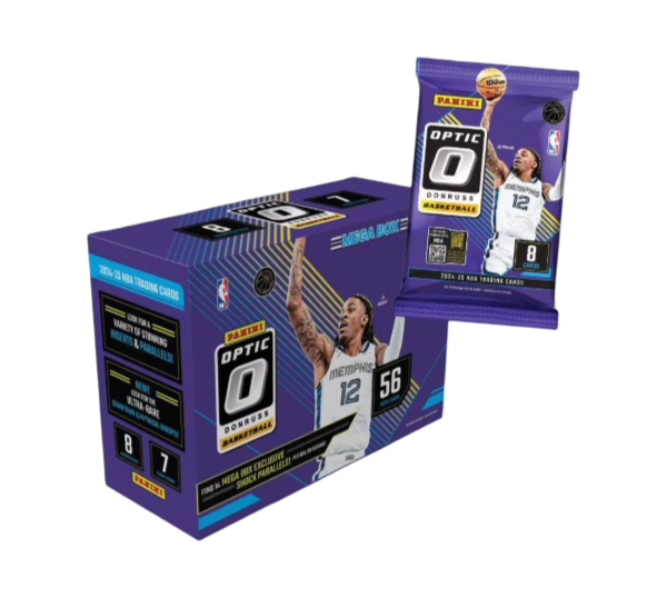 2024-25 Panini NBA Optic Donruss Basketball Trading Card Mega Box