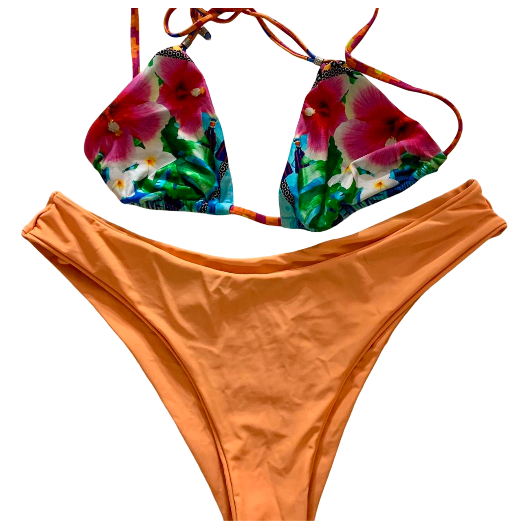 Nanette Lepore: Women's Multi Bikini and Tankini Set (Orange)