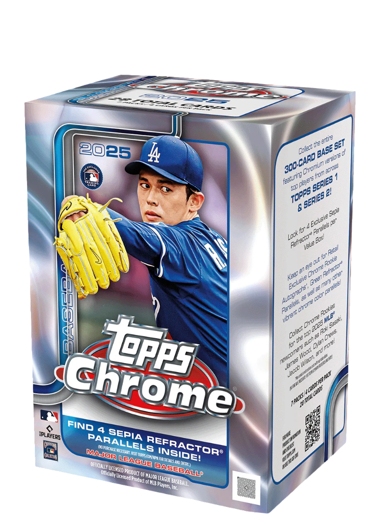 2025: Topps Chrome Baseball - Value Box