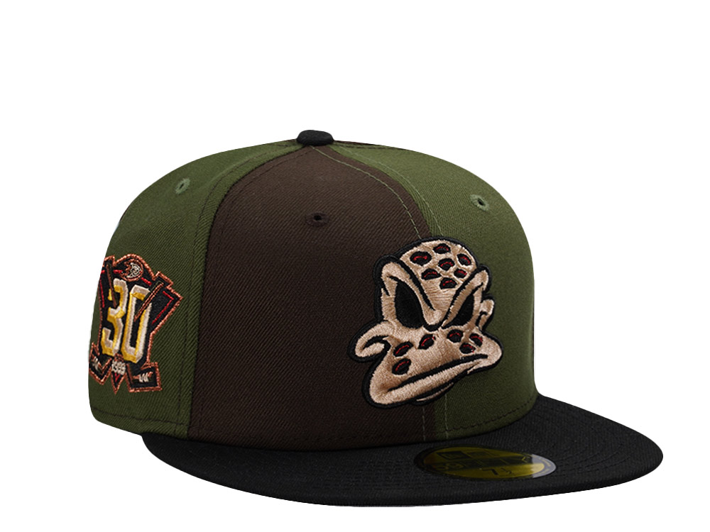 New Era: Anaheim Ducks 30th Anniversary Pinwheel Edition 59Fifty Fitted Cap