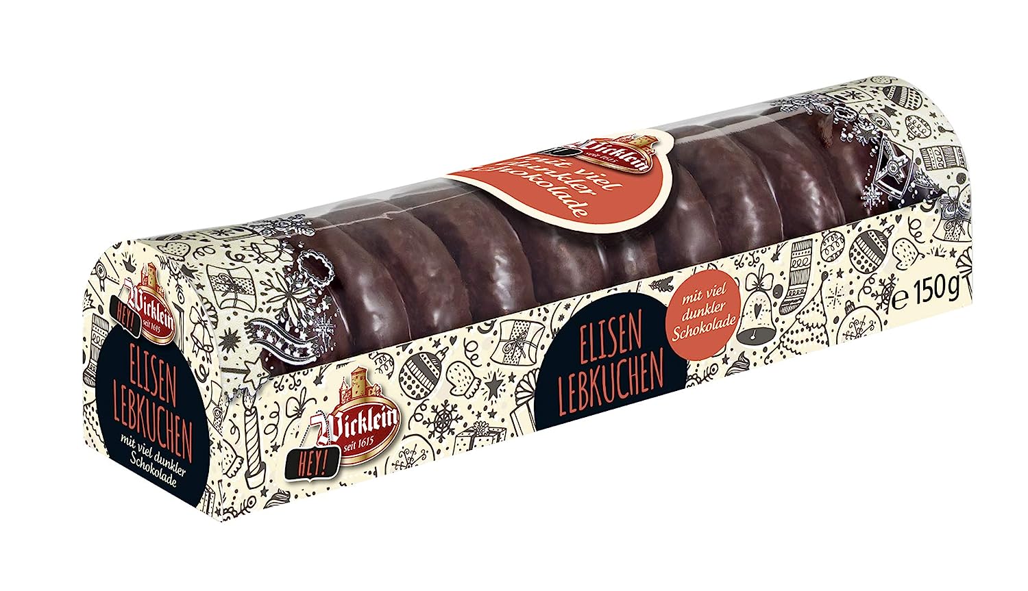 Wicklein: Mini Elisen Lebkuchen Dark Chocolate (300g)