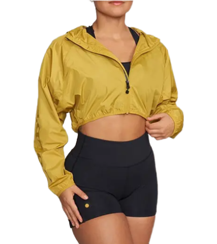Gold's Gym: Dana Women's Windcreaker (Gold)