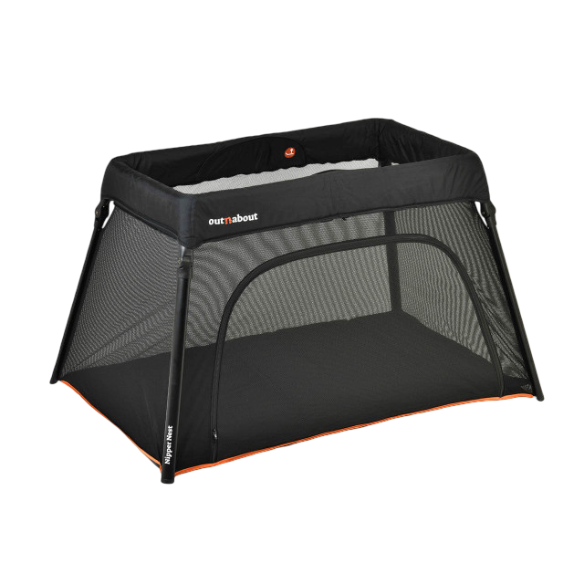 Out N About Nipper Nest Travel Cot (Black)