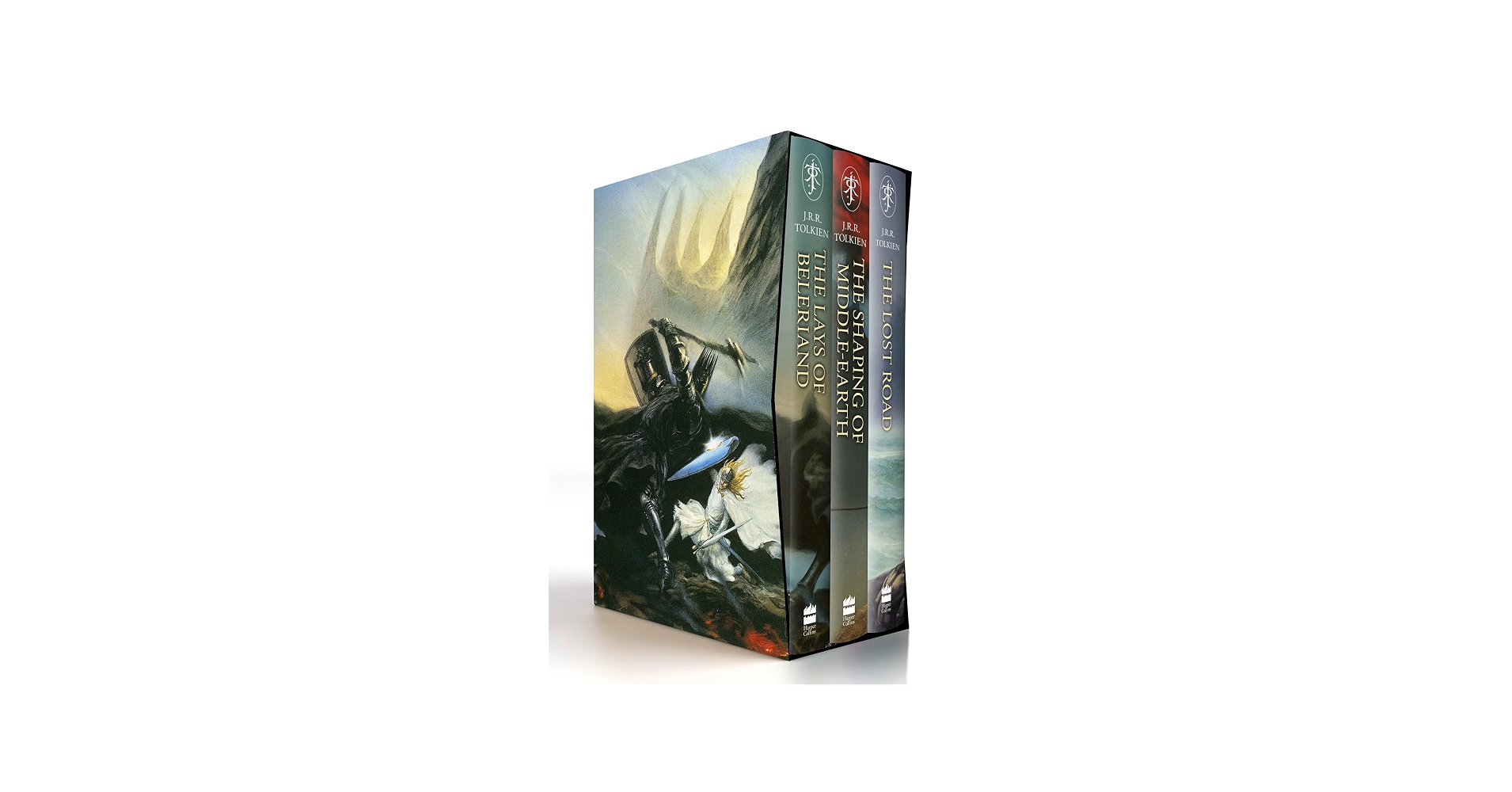 The History of Middle-earth (Boxed Set 2): The Lays of Beleriand, The Shaping of Middle-earth & The Lost Road