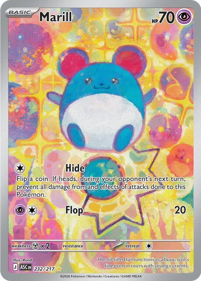 Pokémon TCG: Ascended Heroes Marill IR (232/217)