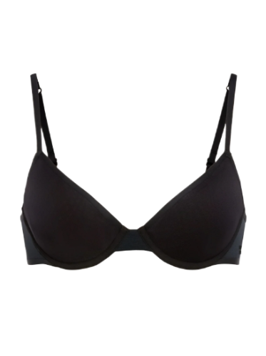 Sheer X Demi Spacer Bra (Black Caviar)
